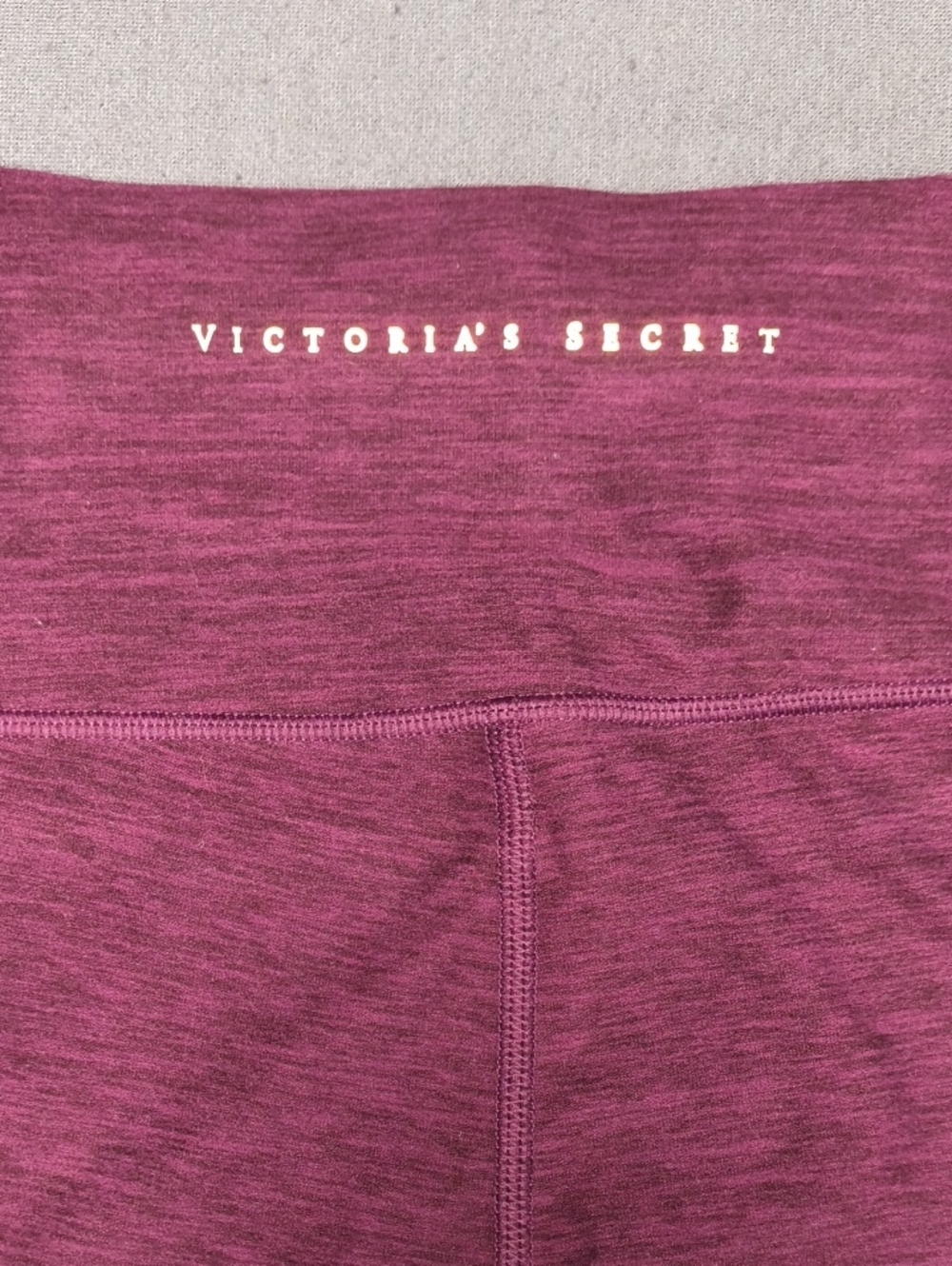 Victoria's Secret Plum Melange High-Waist Athletic Leggings